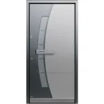 Aluminum Front Door 36x84" - Premium 0120 — thumbnail 1
