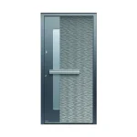 Aluminum Front Door 36x84" - Premium 0167 — thumbnail 2