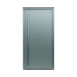 Aluminum Front Door 36x84" - Premium 1010 — thumbnail 2
