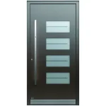 Aluminum Front Door 36x84" - Premium 1673 — thumbnail 1