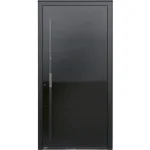 Aluminum Front Door 36x84" - Premium 6009 — thumbnail 1