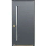 Aluminum Front Door 36x84" - Premium 6014 — thumbnail 1