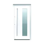 Aluminum Front Door 36x84" - Premium 6015 — thumbnail 3
