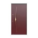 Aluminum Front Door 36x84" - Premium 6017 — thumbnail 3