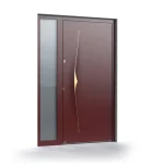 Aluminum Front Door 36x84" - Premium 6017 — thumbnail 4