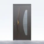 Aluminum Front Door 36x84" - Premium 6019 — thumbnail 2