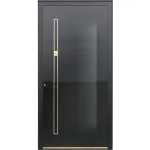 Aluminum Front Door 36x84" - Premium 6022 — thumbnail 1