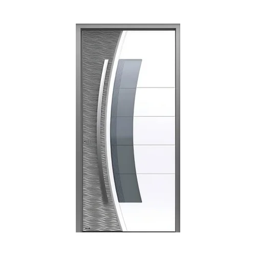 Aluminum Front Door 36x84" - Custom Entry Door by Pirnar, Ultimum Multilevel 509 DUNE