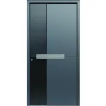 Aluminum Front Door 36x84" - Ultimum Multilevel 515 A GLASS — thumbnail 1