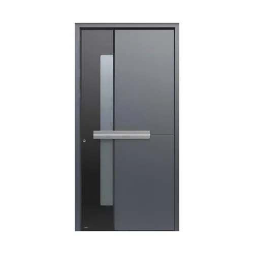 Luxury Front Door 36x84" - Custom Aluminum Entry Door by Pirnar, Ultimum Multilevel 515 ALU