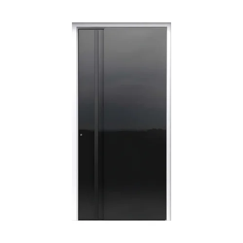 Front Door with Glass 36x84" - Custom Aluminum Entry Door by Pirnar, Ultimum Multilevel 523 A GLASS