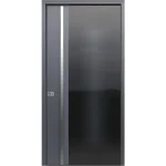 Aluminum Front Door 36x84" - Ultimum Multilevel 523 ALU — thumbnail 1
