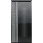 Aluminum Front Door 36x84" - Ultimum Multilevel 523 DUNE — thumbnail 1