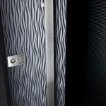 Aluminum Front Door 36x84" - Ultimum Multilevel 523 DUNE — thumbnail 2