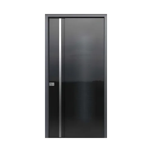 Front Door with Glass 36x84" - Custom Aluminum Entry Door by Pirnar, Ultimum Multilevel 523 GLASS