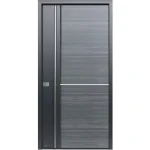 Aluminum Front Door 36x84" - Ultimum Multilevel 524 A ALU — thumbnail 1