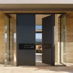 Aluminum Front Door 36x84" - Ultimum Pure 608 A GLASS — thumbnail 3