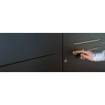 Aluminum Front Door 36x84" - Ultimum Pure 612 A GLASS — thumbnail 3