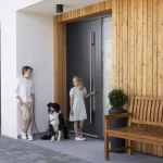 Aluminum Front Door 36x84" - Optimum 7110 — thumbnail 3