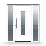 Aluminum Front Door 36x84" - Optimum 7300 — thumbnail 2