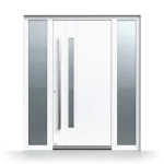 Aluminum Front Door 36x84" - Optimum 7310 — thumbnail 4