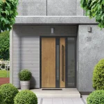Aluminum Front Door 36x84" - Optimum 7320 — thumbnail 2
