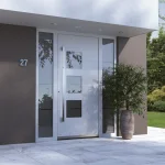 Aluminum Front Door 36x84" - Optimum 7450 — thumbnail 2