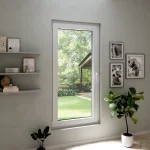 uPVC Single Tilt and Turn Window 40x84" — thumbnail 1
