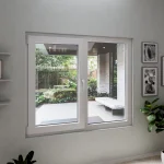 Tilt and Turn uPVC Double Casement Window 56"x50" — thumbnail 1