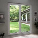 Tilt and Turn uPVC Double Casement Window 64"x80" — thumbnail 1