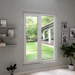Tilt and Turn uPVC Double Casement Window 62"x84" — thumbnail 1