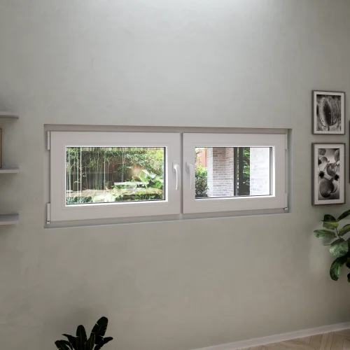 Double Tilt and Turn uPVC Window 60" x 21"