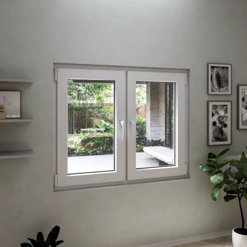 Double Tilt and Turn uPVC Window 66" x 54"