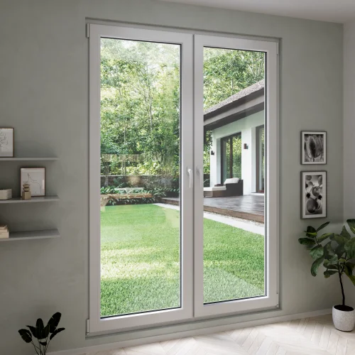 Double Tilt and Turn uPVC Window 58" x 82"