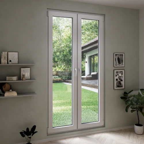 Double Tilt and Turn uPVC Window 46" x 84"