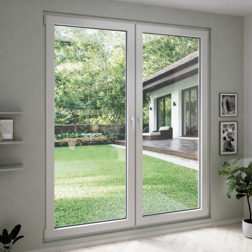 Double Tilt and Turn uPVC Window 72" x 84"