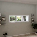 Triple uPVC Fixed (Picture) Window 62x20" — thumbnail 1