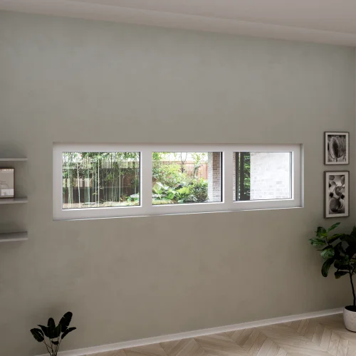 Triple uPVC Fixed (Picture) Window 80x20"