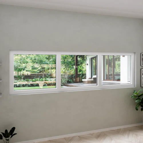 Triple uPVC Fixed (Picture) Window 88x26"