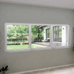 Tilt and Turn uPVC Triple Casement Window 96"x38" — thumbnail 1