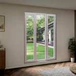 Tilt and Turn uPVC Triple Casement Window 64"x78" — thumbnail 1