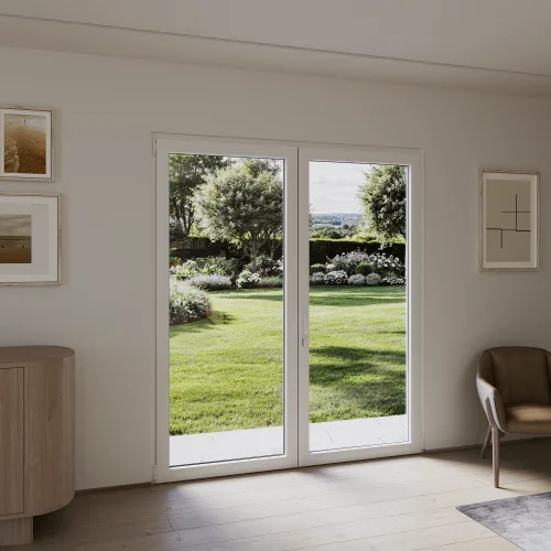 uPVC French Patio Door 76x80"