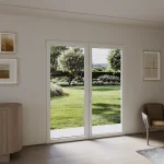 uPVC French Doors 74x84" – Inward Opening with Tilt — thumbnail 1