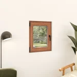 Tilt and Turn Single Casement Wood Window 26x30" — thumbnail 1