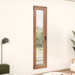 Tilt and Turn Single Casement Wood Window 20x82" — thumbnail 1