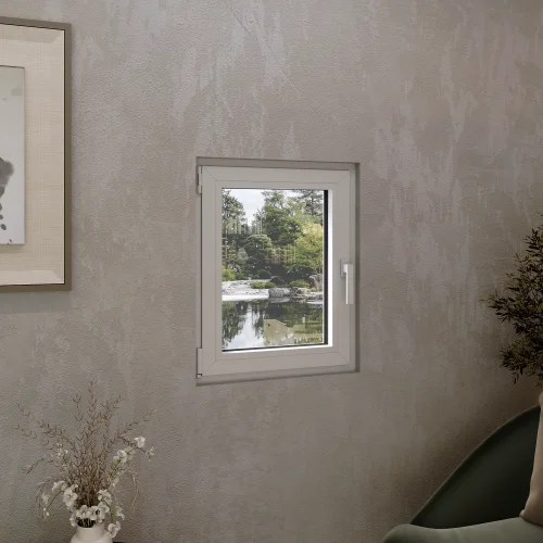 Tilt and Turn Single Casement Aluminum Window 36x50"