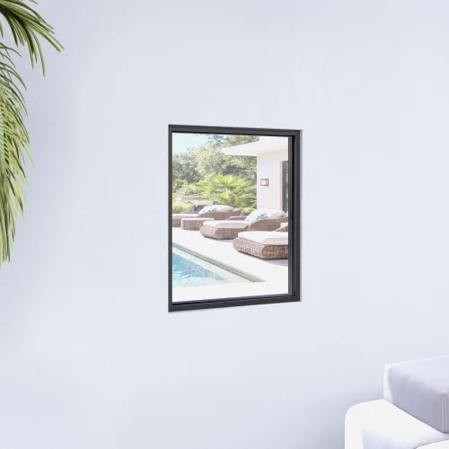 Single Fixed Steel Window 24×28"