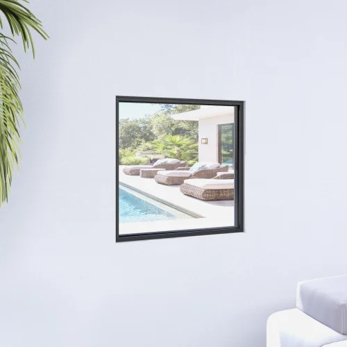 Single Fixed Steel Window 36×30"