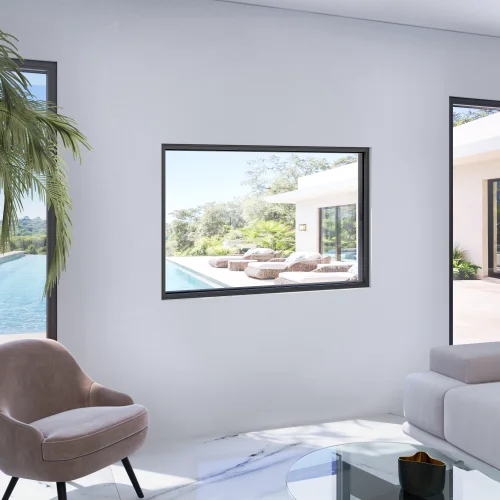 Single Fixed Steel Window 44×30"