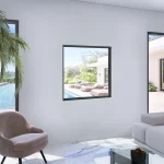 Single Fixed Steel Window 38×36" — thumbnail 1